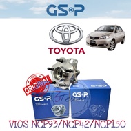 GSP WHEEL BEARING FRONT & REAR TOYOTA VIOS NCP42/NCP90/93 / NCP150 - 100% GENUINE