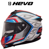 Hevo Fullface DESIGN Helmet (dual visor)