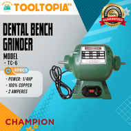 CHAMPION Dental Bench Grinder TC-6 Heavy Duty and High Quality 🔧Tooltopia PH🔧