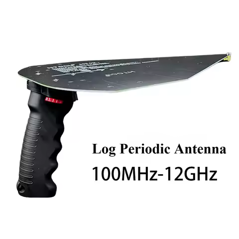 HTOOL HT12 Handheld Passive Log Periodic Antenna 0.1-12GHz Direction Antenna Highly Accurate Gain 7~