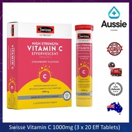 SWISSE High Strength Vitamin C 1000mg (60 Effervescent)