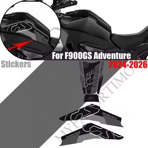 For F900GS Adventure Tank Pad Cap Grips Gas Fuel Knee Stickers moto Decals Protection F900 GS F 900
