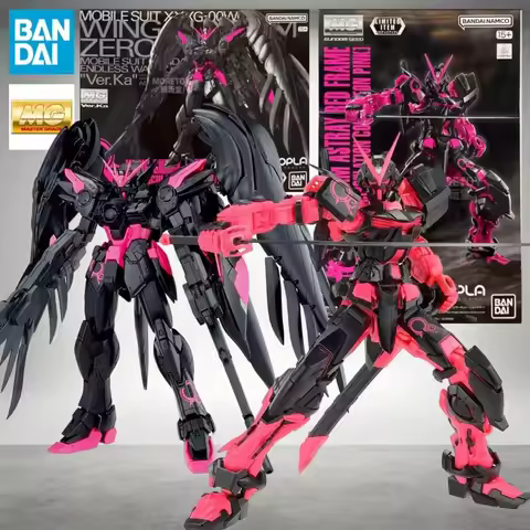 Bandai MG 1/100 Cross Contrast Colors Gundam Barbatos & Astray Red Frame Kai Plastic Model Kit Hobby