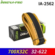 INNOVA 700Cx32C/35C/38C Gravel Bike Tire Yellow Edge Black Color Wired Folding Tire Folded Road Bicy