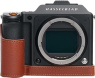 X2D 100C Camera Case, BolinUS Handmade Genuine Real Leather Half Camera Case Bag Cover for Hasselbla