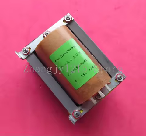 Replica WE120 or WE171 core transformers, 3.5K/2.5K 15W single-ended output transformer for 2A3 and 