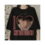 Txt Soobin Tshirt I Love My Boyfriend Shirt Kpop Merch For Gift Graphic Yeonjun Beomgyu