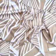 SQUARE SCARF MATERIAL SILK 35x35 inch