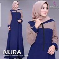 laku BAJU GAMIS DRESS WANITA MUSLIM SARIMBIT LEBARAN 2021