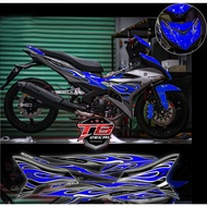 Tem Lửa Exciter 150 Xám Phối đủ màu - AN Stickers