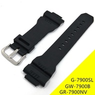For Casio G SHOCK G-7900SL GW-7900B GR-7900NV Watches Watchband Silicone Rubber Bands For Casio Replace Sports Watch Straps