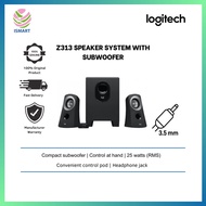 LOGITECH Z313 SPEAKER SYSTEM WITH SUBWOOFER