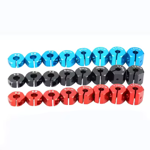 Aluminum 5/6/7/8/9/10/11/12mm Adapter Hex 12mm Drive Hub with Pin Screws for RC Auto Track Truck HSP