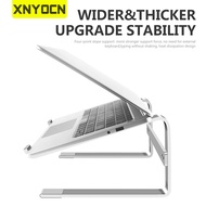 Xnyocn Laptop Berdiri 10-18 Inci Aluminium Aloi Pendakap Notebook Berdiri Pemegang Buku Sokongan Laptop untuk Pro Pro netbook