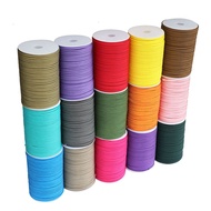100Rice Pack Outdoor Seven-Core Paracord 4mm Paracord Bracelet Braided Line Military Fans7Heart Surv