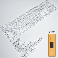 Pha Lê nhựa PC trong suốt Keycaps Tự Làm Bàn phím chơi game cơ Key Cap Với Bộ dụng cụ kéo Cho 108 10