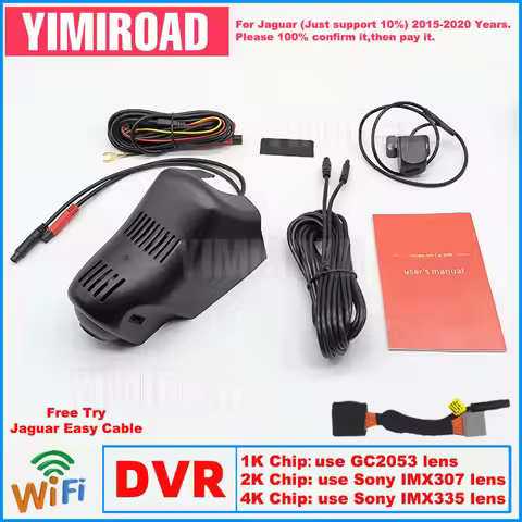 New Plug and Play Car Dvr Dashcam 1K 2K 4K JG07 Dash Cam For Jaguar F-TYPE XJL XJ Swb XE Range Rove 