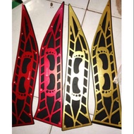 Aerox border, Aerox carpet, Aerox footrest, ready