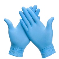 10pcs Nitrile Gloves Disposable Safe Working Tightness Comfortable Glove