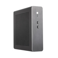 RGEEK G60 Chassis All Aluminum Mini case HTPC ITX Power USB2.0 Desktop Computer With Power Supply