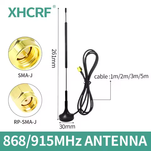 868 MHz LoRa Antenna WiFi 915 MHz Long Range Antena for Wireless Module RP SMA Male Helium Miner Ant