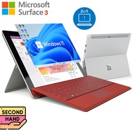 Microsoft Surface3 Intel Z8700 Quad-Core 1.6GHz 128GB Windows 11 With Origi Keyboard Used Unit Touch