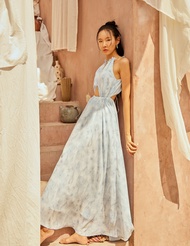 lookbookthesignature dallas dress indigo blossom ชุดเดรสไปงาน