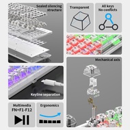 Computer Computer Keyboard Black L1000 Transparent RGB Mechanical Keyboard Gaming Gaming Keyboard Ke