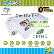 Bumble Bee 100% Pure Natural Latex Mattress Getha Latex Mattress for Playpen Mattress for Baby