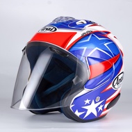 Motorcycle Helmet Open Face 3/4 Helmet haidun Racing Motorcycle Kart Protective Helmet Capacete