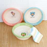 Plastic Household Thickened Baby Cartoon Washbasin Kitchen Portable Washbasin Large Capacity Washbas