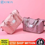 🔥 CHANGEABLE SIZE 🔥 Foldable Gym School Outing Camping Laundry Travelling Bag Big Capacity Heavy Dut