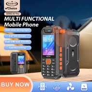 SERVO X7 PRO Mini Fan Feature Mobile Phone 2.8 inch Dual SIM Call Recording Magic Voice Power Bank D