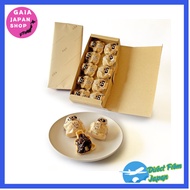 Direct From Japan☆Mother Eimu Honpo Tanuki-shaped Monaka 10 pieces Mochi Snack Gift Present Birthday