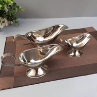 [freneci] Gravy Boat Steak Sauce Pourer Cup Dressing Boat Pepper Sauce Utensils 3oz/5oz/8oz