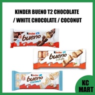 KINDER BUENO T2 CHOCOLATE / WHITE CHOCOLATE / COCONUT