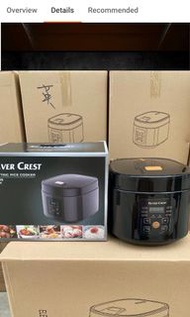 Silver crest rice cooker 220v