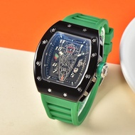 [Top Pure Original] Richard Miller RM1103RM055 Barrel Ceramic Hollow Men's Non-Mechanical Casual Wri