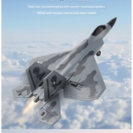 FX922 RC Plane 4Ch Remote Control Airplane F22 Raptor Fighter EPP Foam Glider Aircraft Outdoor Flyin