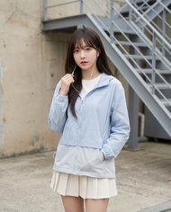 POKI UV防曬輕盈連帽外套風褸