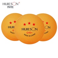 HUIESON 3 Star Ping Pong Balls G40+ ABS Plastic Table Tennis Training Ball 40+Mm 2.8G For Robot Multi-Ball Training