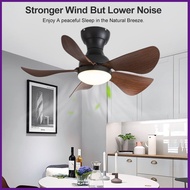 22 Inch/29 Inch LED Ceiling Fan With Light Home Energy Saving Led Fan Lamp With Powerful Airflow For