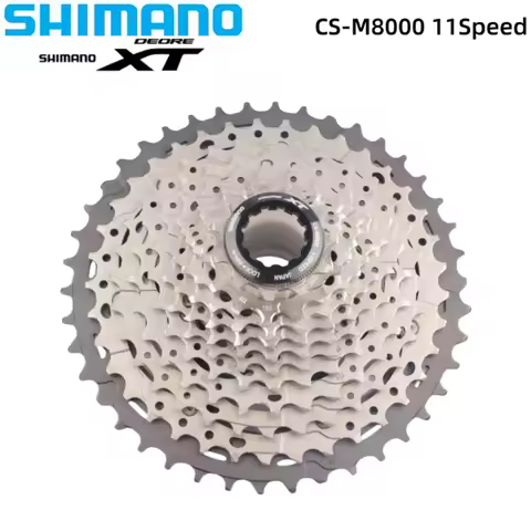 SHIMANO DEORE XT M8000 Cassette Sprocket 11 Speed CS-M8000 11-42T/11-46T HYPERGLIDE For MTB Bike Fre