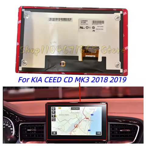 96560-J7250WK 8 Inch LCD Display With Touch Screen for KIA Ceed CD MK3 2019 Multimedia Display