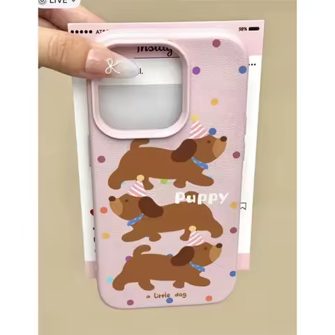 Creative Minimalist Dachshund Dog Case For Motorola Edge 60 50 Fusion NEO Stylus G84 G54 G85 G35 G05