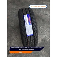 205/65R16C Thunderer With Free Stainless Tire Valve and 120g Wheel Weights (PRE-ORDER)