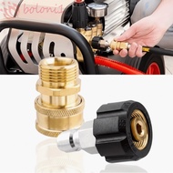 [COD] 2pcs Pressure Washer Adapter Set, M22 Swivel Quick Connection Quick Connect Kit, Stainless Ste