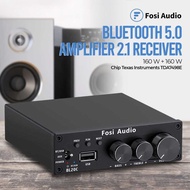 Fosi Audio Bluetooth 5.0 Amplifier 2.1 Receiver Class D 2x160W - BL20C - Tinari