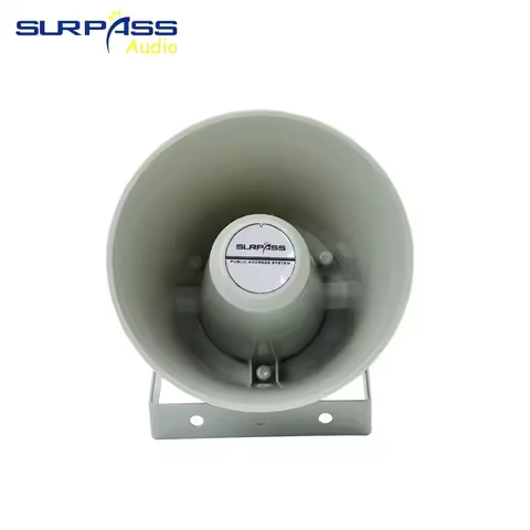 Power Tag IP66 Waterproof Horn Speaker 100V/70V PA System for Public Address Speakers Audio Broadcas