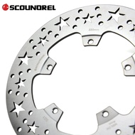 Brake Disc for Vespa Sprint 150 Modification Big Floating Disc Bad Boy Brake Disc MG ชิ้นส่วนจักรยาน